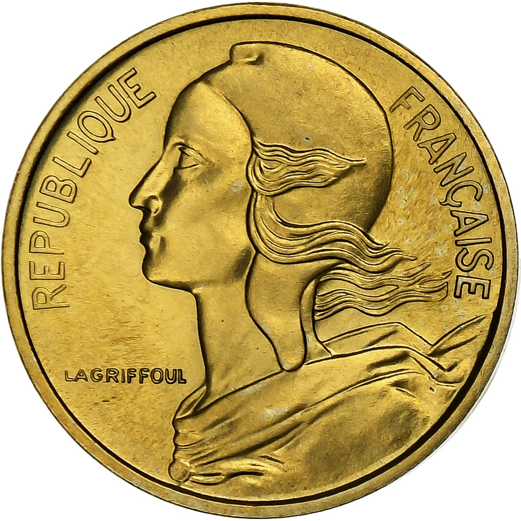 France, Marianne, 5 Centimes, 1974, Paris, série FDC, MS(65-70)