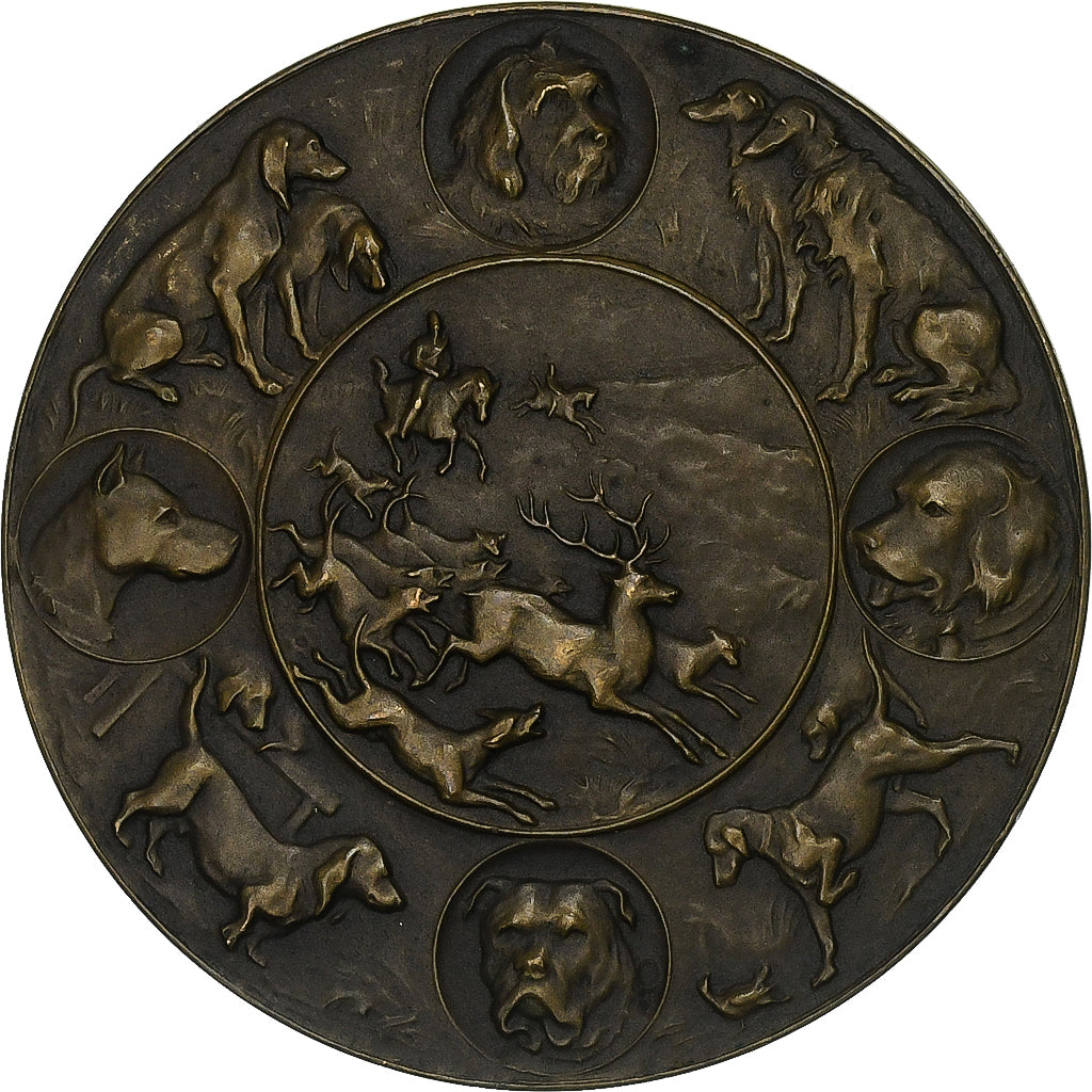 Francia, medaglia, Société Canine Berry-Nivernais, Bronzo, SPL