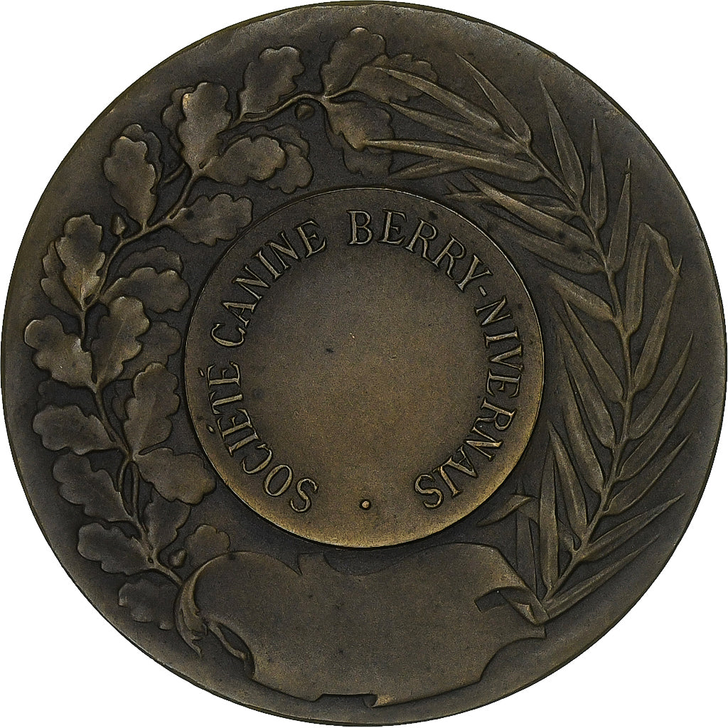 Francia, medaglia, Société Canine Berry-Nivernais, Bronzo, SPL