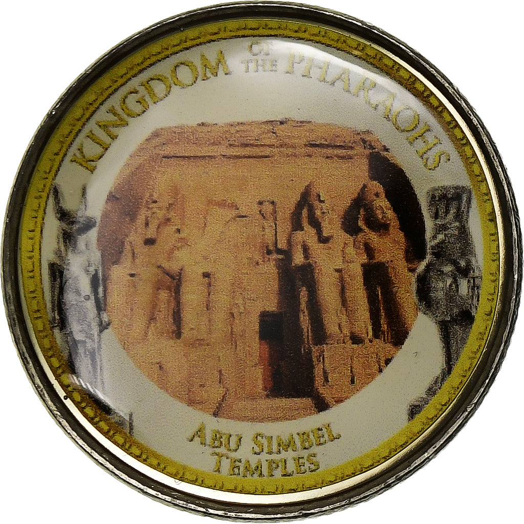 Ägypten, Pound, Pharaons, Abu Simbel Temples, 2010/AH1431, Cairo, Bi-Metallic