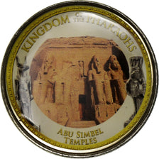 Ägypten, Pound, Pharaons, Abu Simbel Temples, 2010/AH1431, Cairo, Bi-Metallic
