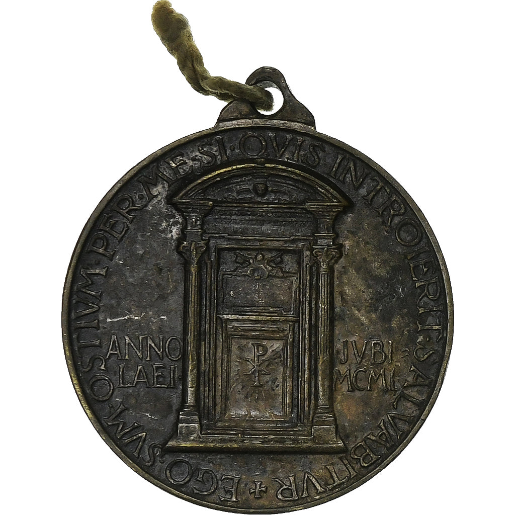 Vaticaan, Medaille, Le Pape Pie XII, 1950, Silvered bronze, Mistruzzi, ZF+