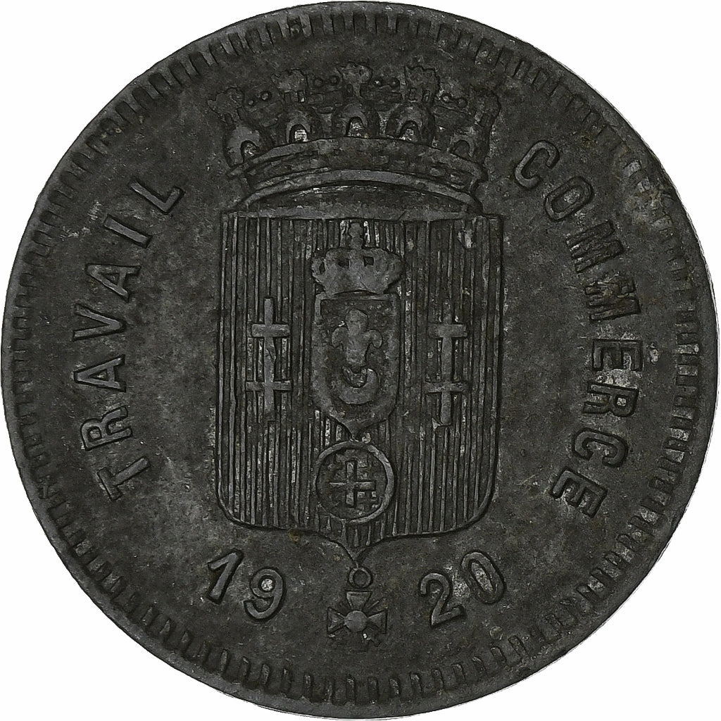 Francia, ,, 10 Centimes, 1920, Calaisis, BB, Zinco, Elie:10.2