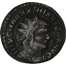 Maximianus, Antoninianus, 295-299, Cyzicus, Copper, VF(20-25), RIC:15b