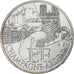 França, 10 Euro, Euros des régions, Champagne-Ardenne, 2011, Paris, Prata