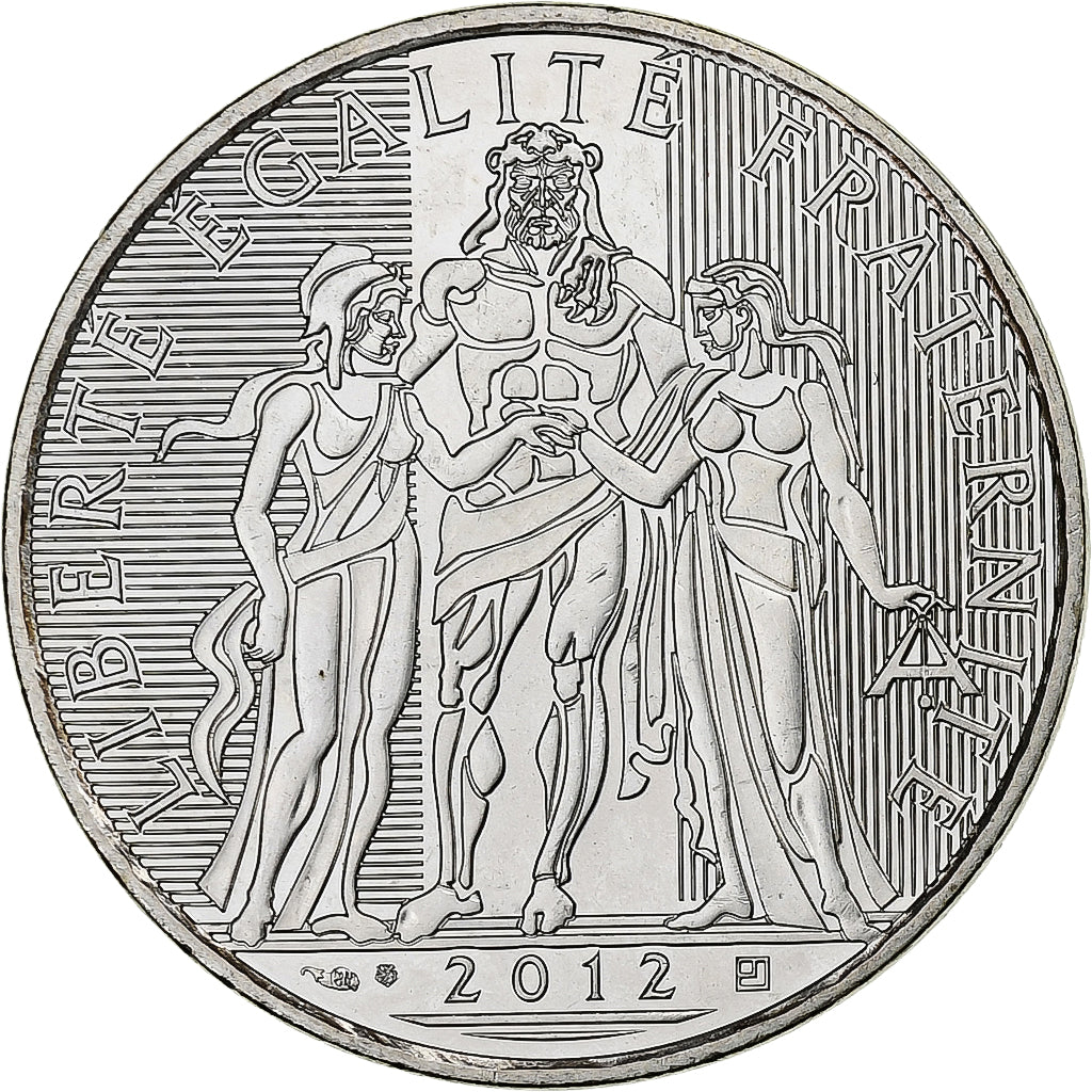Francia, 10 Euro, Hercule, 2012, Monnaie de Paris, Plata, SC, Gadoury:EU516