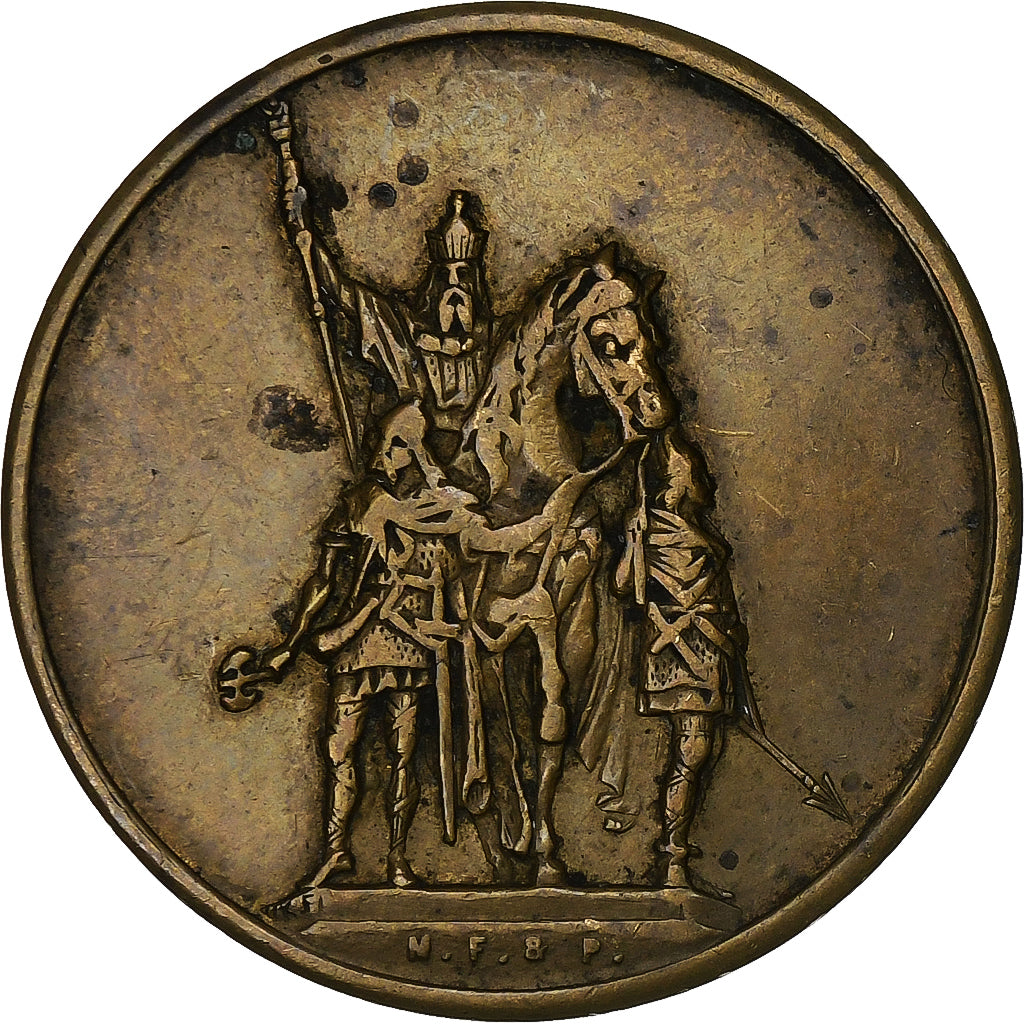 France, Token, Exposition Universelle de Paris, Thiébaut et Fils, 1878, Copper