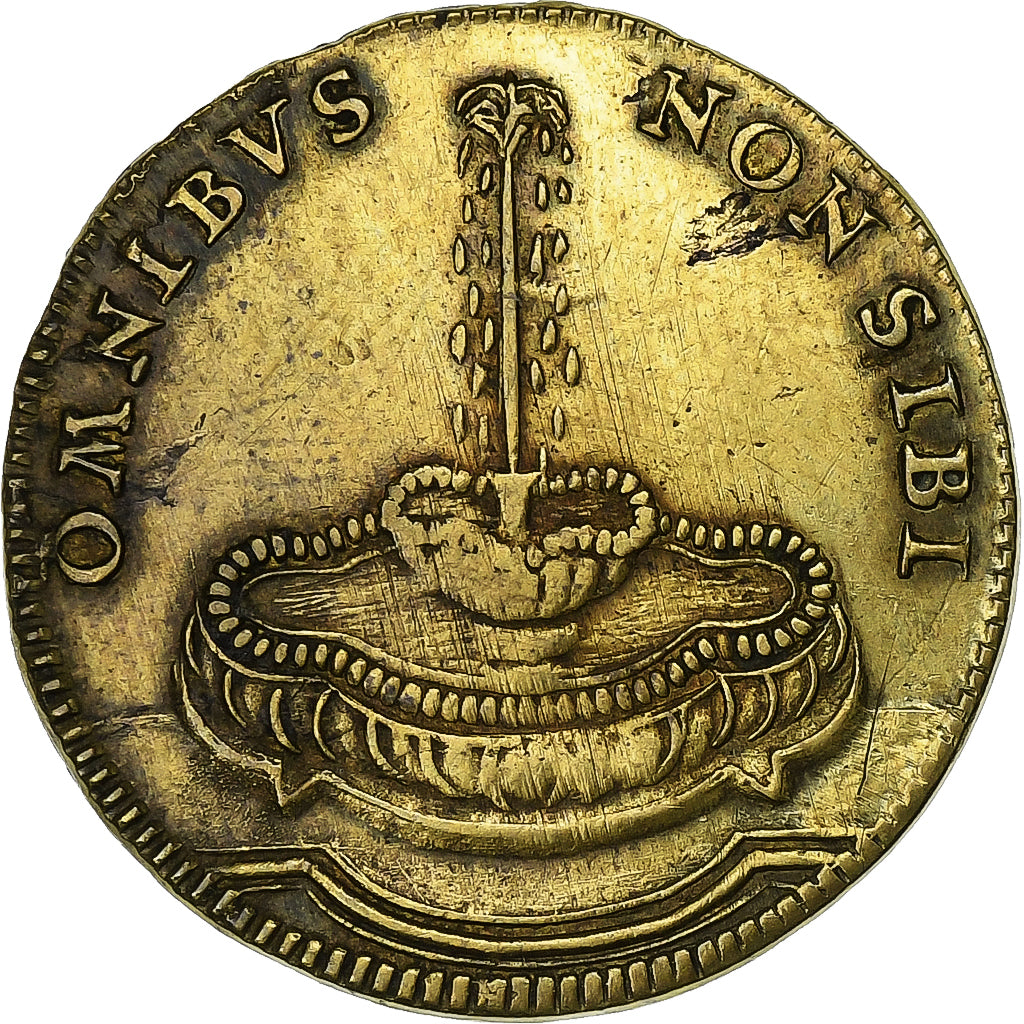 France, Token, Louis XVI, omnibus Non Sibi, Brass, AU(50-53)