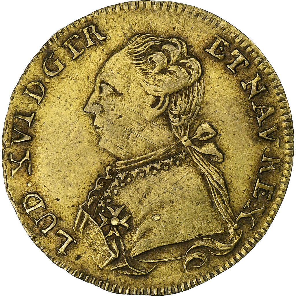 France, Token, Louis XVI, omnibus Non Sibi, Brass, EF(40-45)