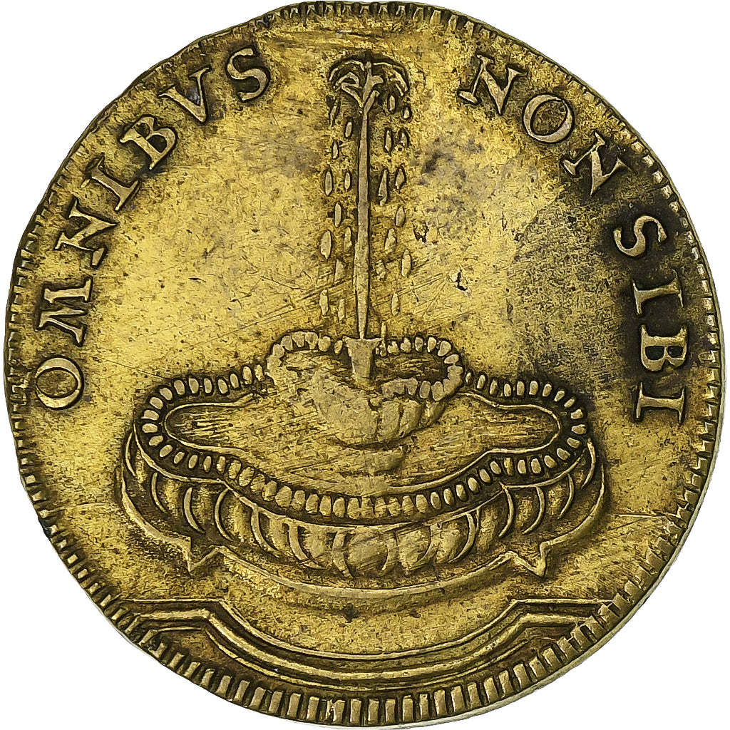 France, Token, Louis XVI, omnibus Non Sibi, Brass, EF(40-45)