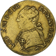 France, Token, Louis XVI, omnibus Non Sibi, Brass, VF(30-35)