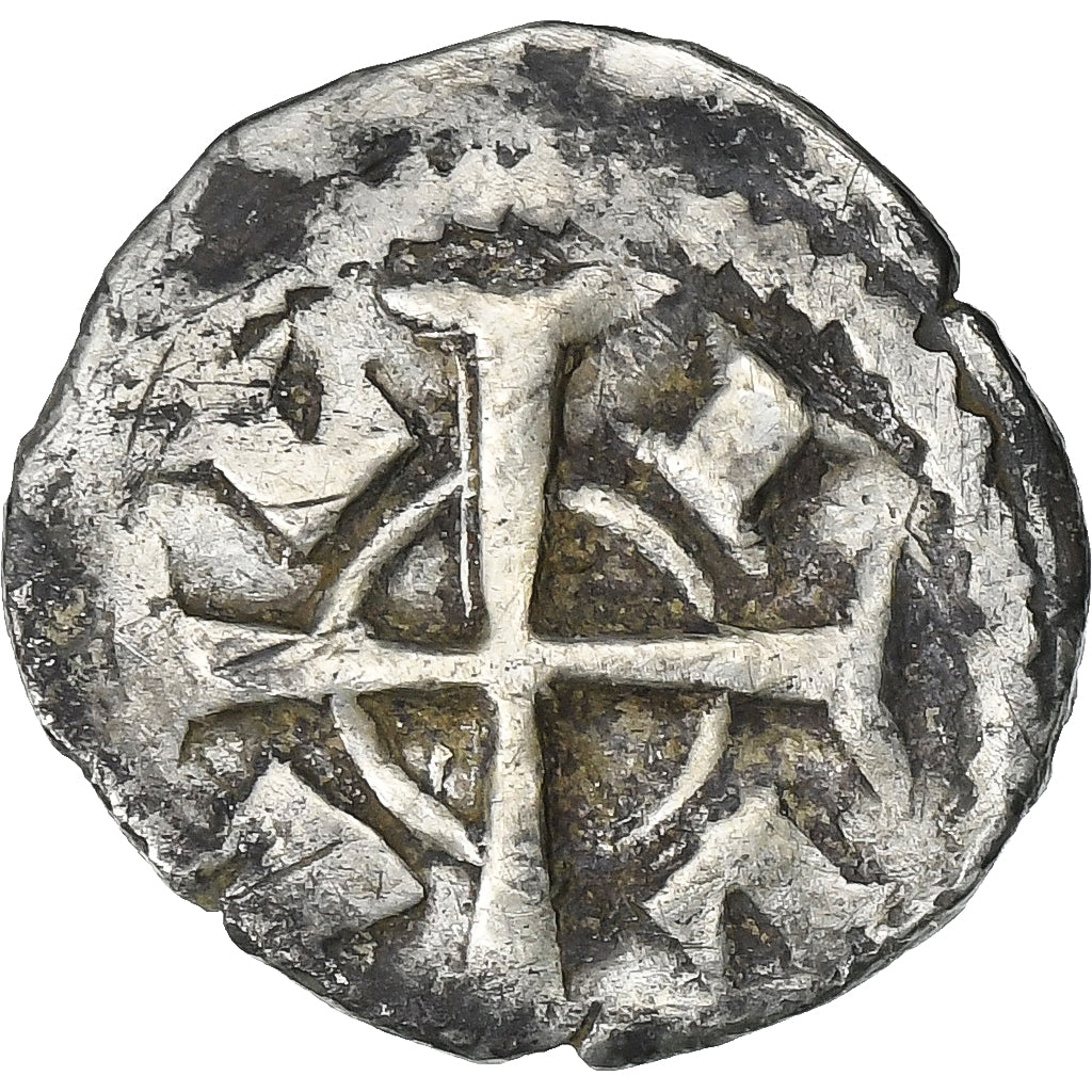 France, Flanders, Denarius, Lille, Silver, VF(30-35), Boudeau:2191, Ghyssens:491