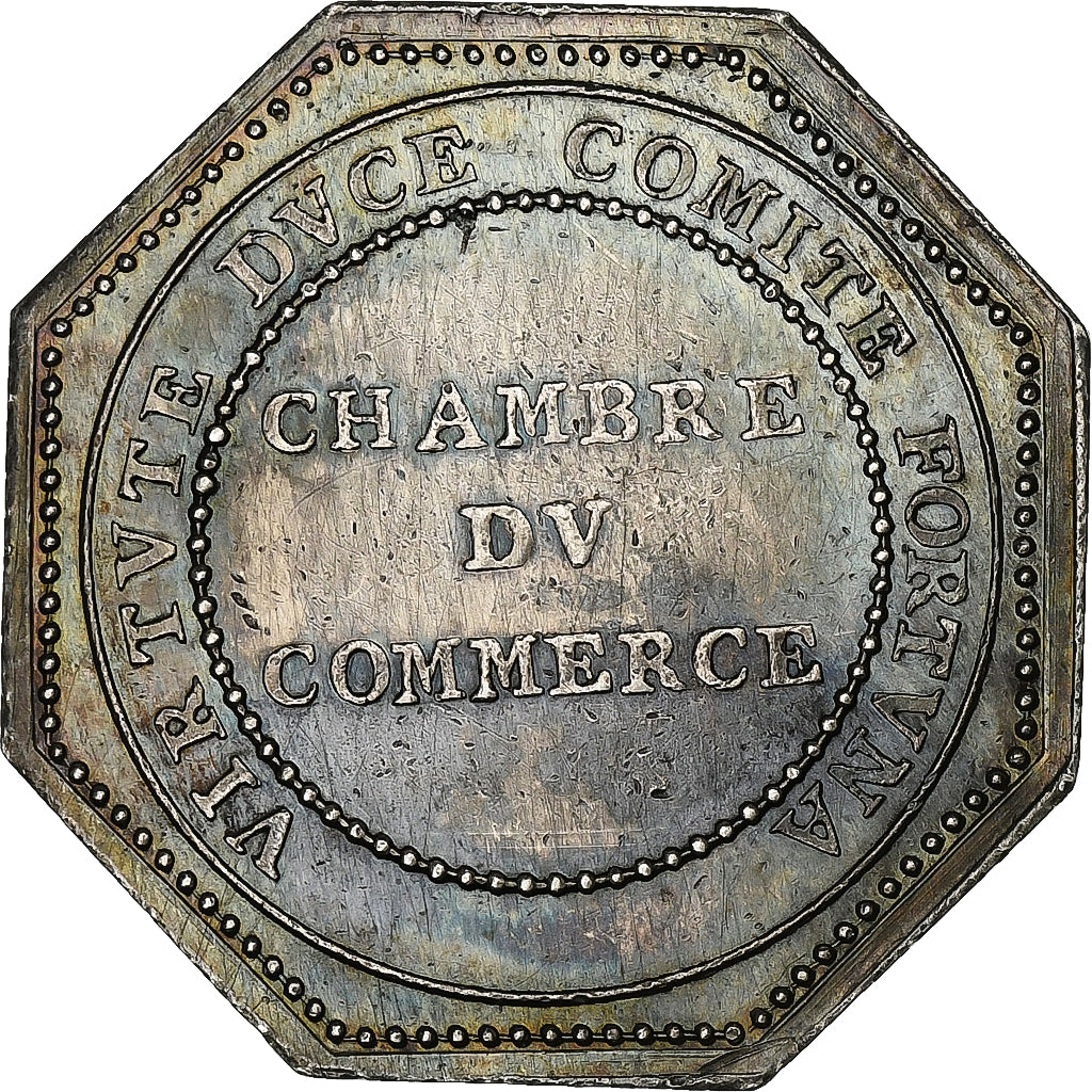 Francia, ficha, Chambre de Commerce de Lyon, Argento, SPL