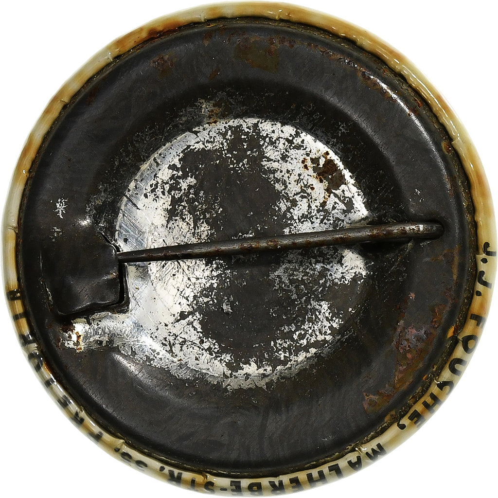 South Africa, Broche, Danie Theron, 1909, Métal, EF(40-45)