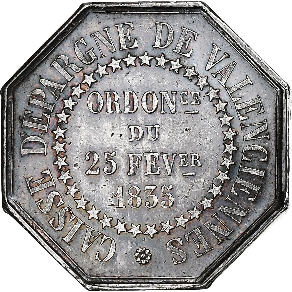 Frankreich, betaalpenning, Caisse d'Epargne de Valenciennes, Silber, SS+