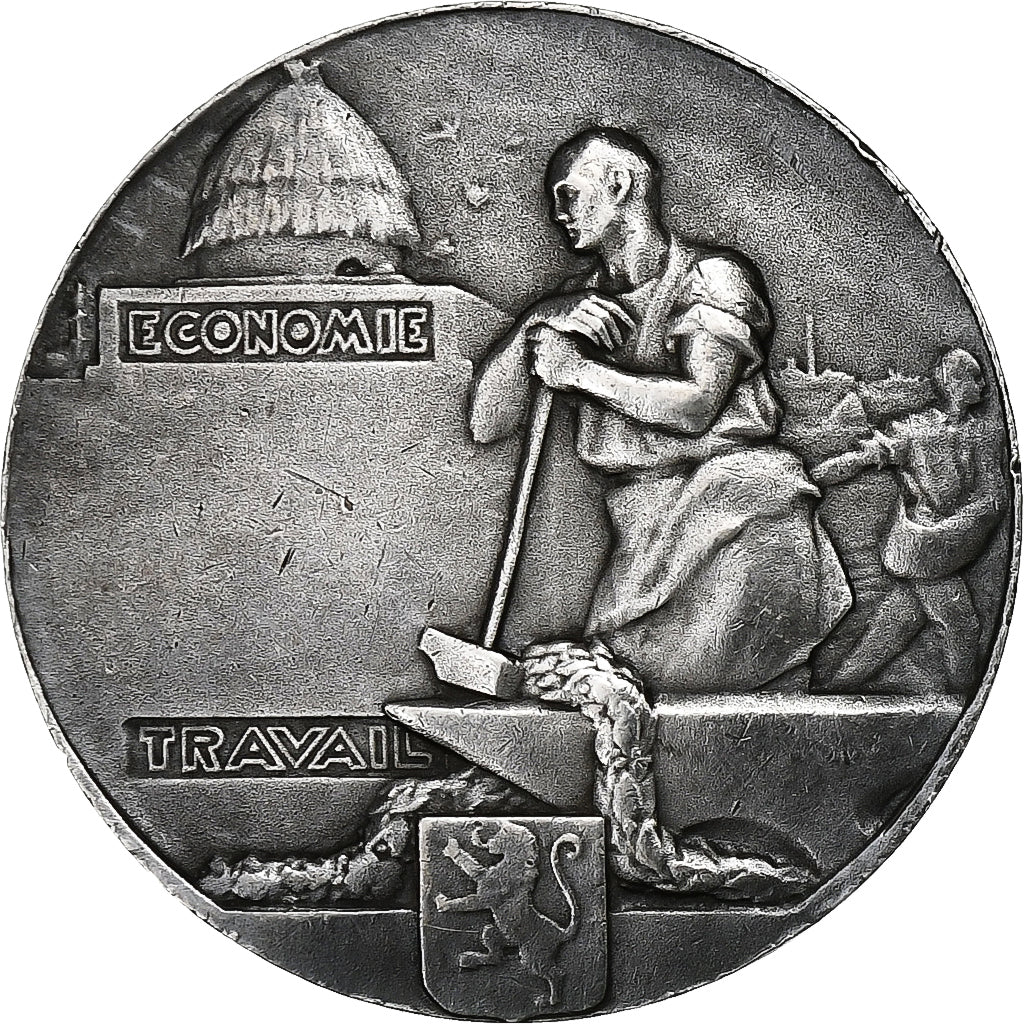 France, Token, Caisse d'Epargne de Valenciennes, Silver, AU(50-53)