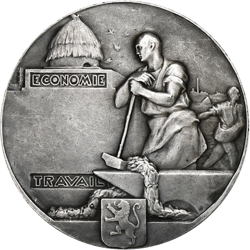 France, Token, Caisse d'Epargne de Valenciennes, Silver, AU(55-58)
