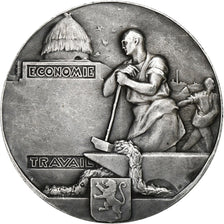 France, Token, Caisse d'Epargne de Valenciennes, Silver, AU(55-58)