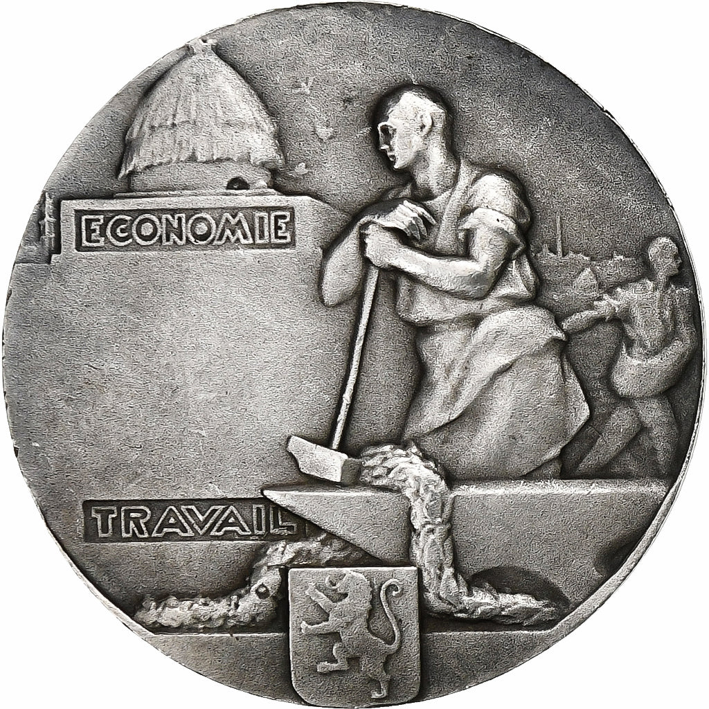 France, Token, Caisse d'Epargne de Valenciennes, Silver, AU(55-58)