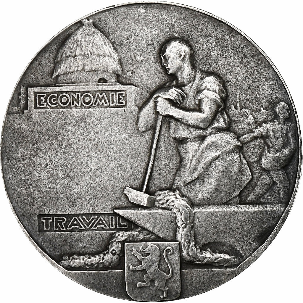 Francia, ficha, Caisse d'Epargne de Valenciennes, Argento, SPL-