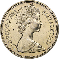 Great Britain, Elizabeth II, 10 Pence, 1983, Copper-nickel, MS(64), KM:930
