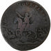 France, Token, Picardie, Noblesse et Villes, Péronne, 1656, Copper, F(12-15)