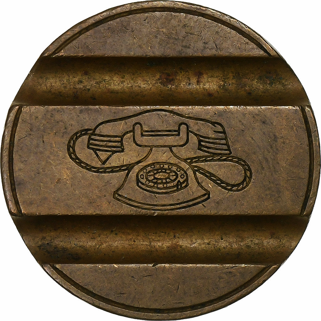 Italie, Jeton, Gettone Telefonico, Cuivre, TTB+