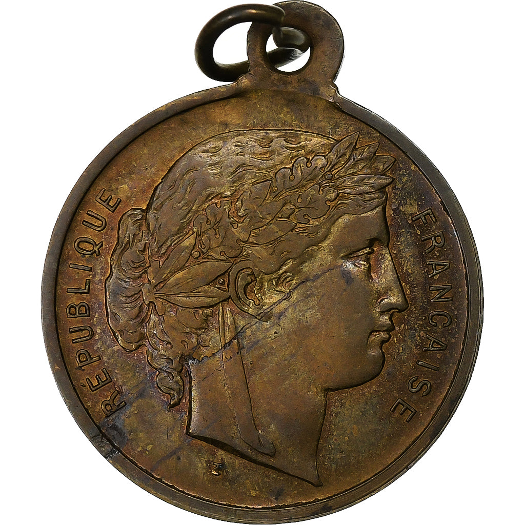 France, Medal, Adolphe Thiers, Président de la République, Copper, AU(55-58)