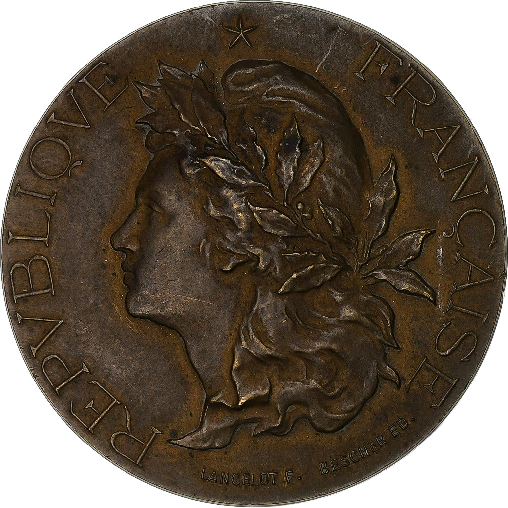 France, Médaille, Société Nationale des Conférences Populaires, 1901