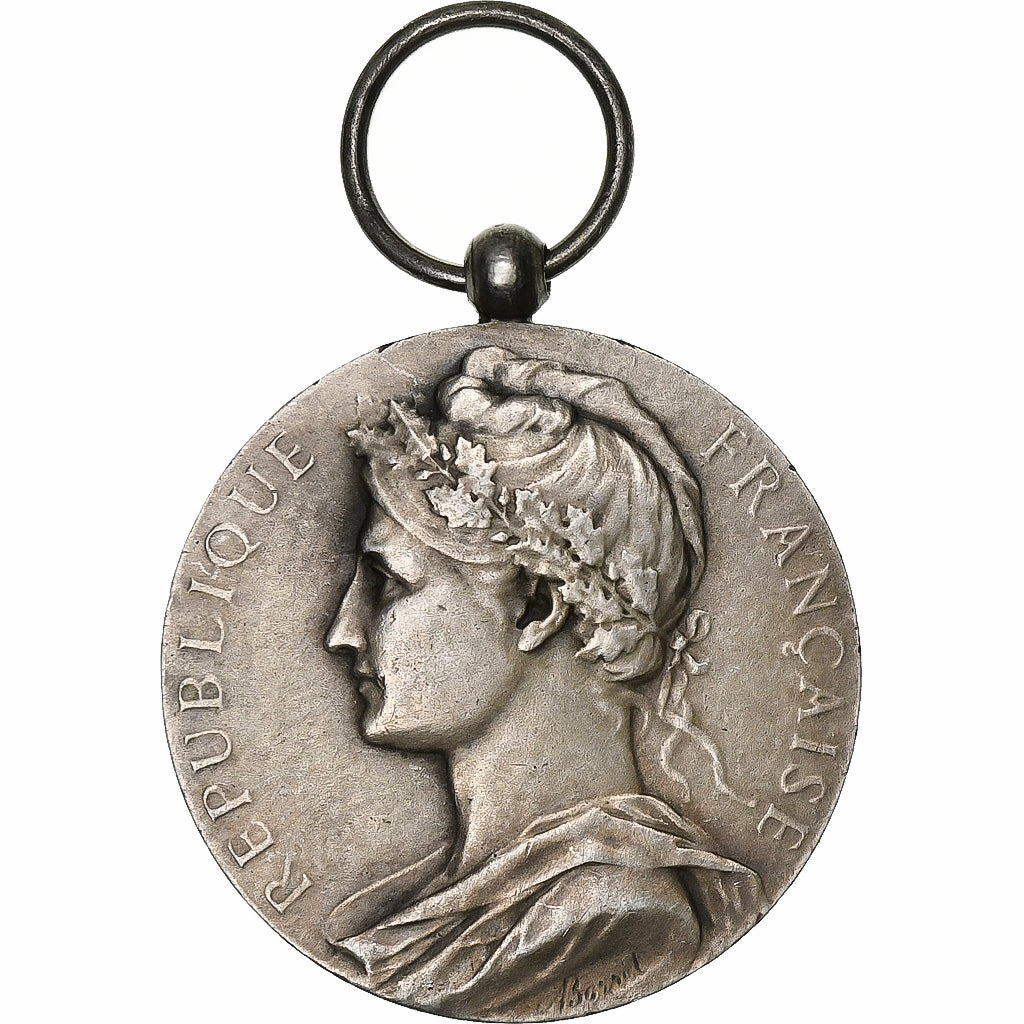 France, Industrie-Travail-Commerce, Medal, 1942, Very Good Quality, Borrel.A