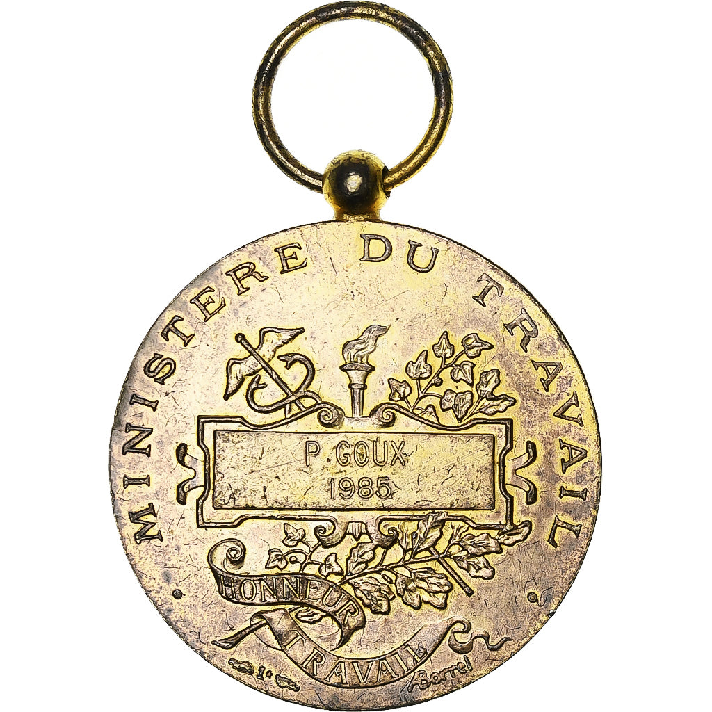 Francja, Médaille d'honneur du travail, medal, 1985, Bardzo dobra jakość
