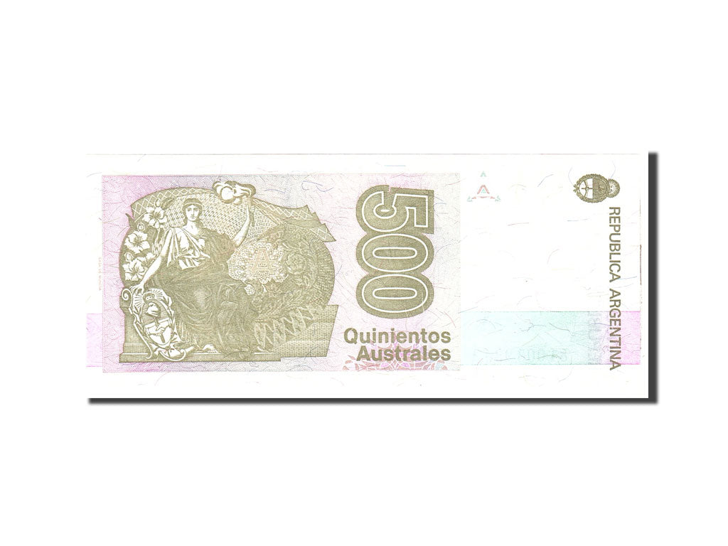 Banknote, Argentina, 500 Australes, 1990, Undated, KM:328b, UNC(65-70)