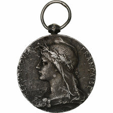 France, Travail, Chemins de Fer, Railway, Medal, 1930, Very Good Quality, Roty