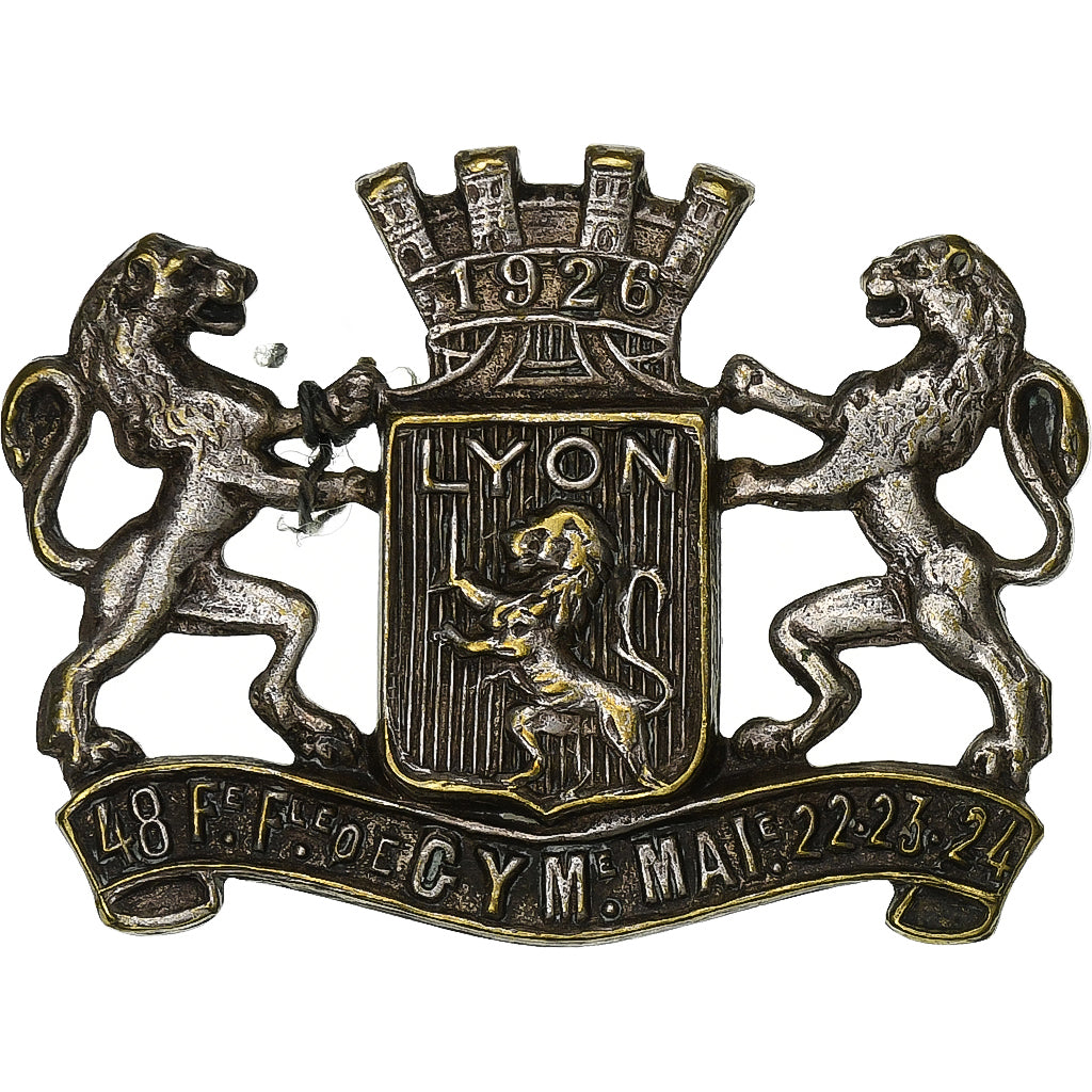 Frankreich, Medaille, Fête Fédérale Nationale de Gymnastique, Lyon, 1926