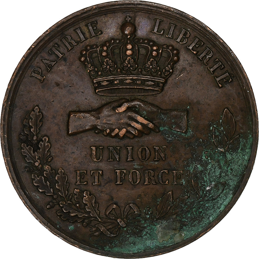 Frankrijk, Token, Louis Philippe I, Union et Force, Fête Nationale, Nantes