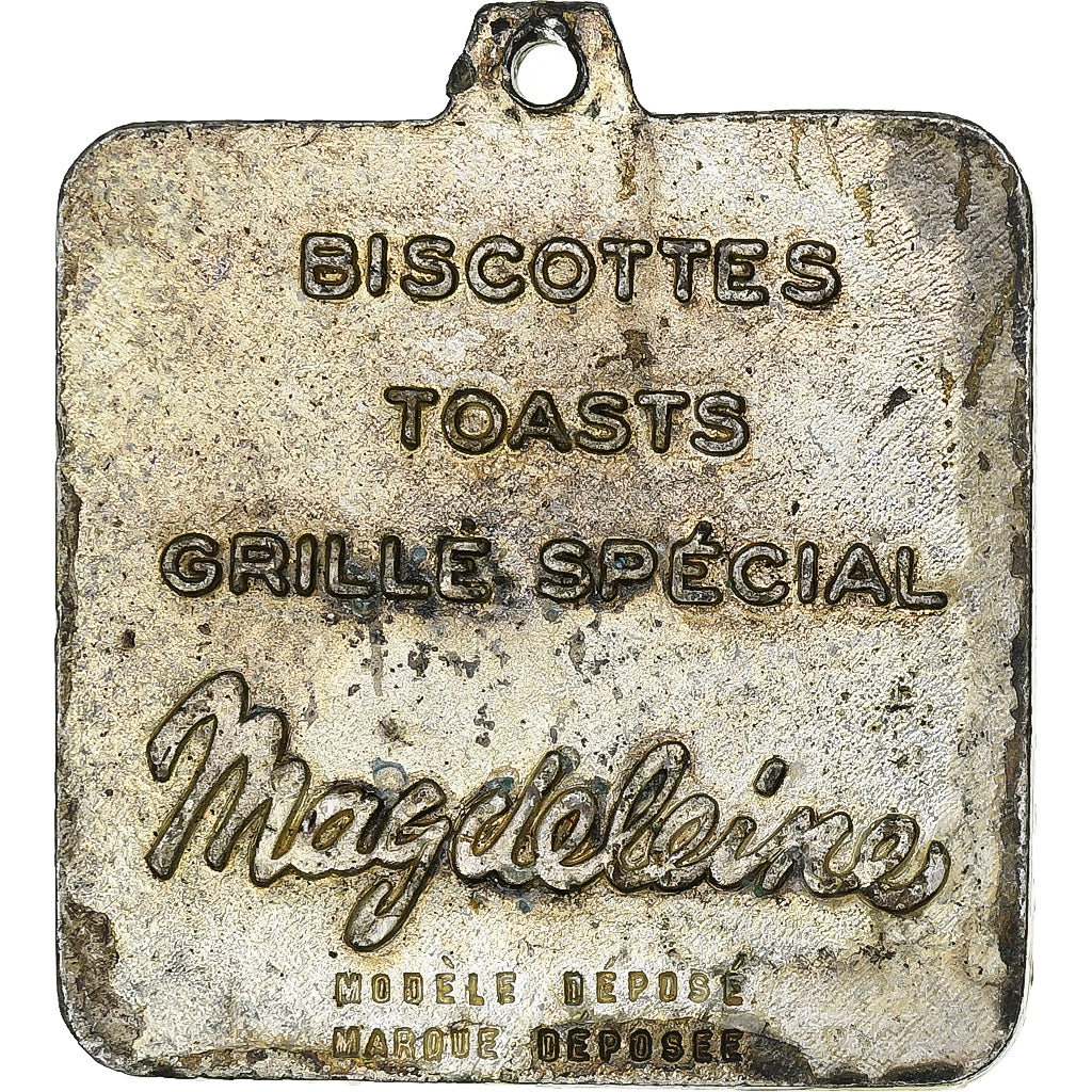 France, Medal, Millénaire du Mont Saint Michel, Magdeleine, 1966, Métal