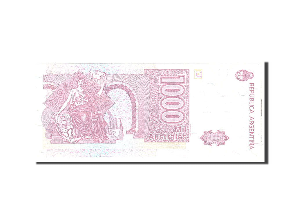 Banknote, Argentina, 1000 Australes, 1985, Undated, KM:329c, UNC(65-70)