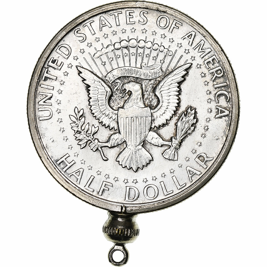 États-Unis, Half Dollar, Kennedy, 1964, Philadelphie, monture médaille