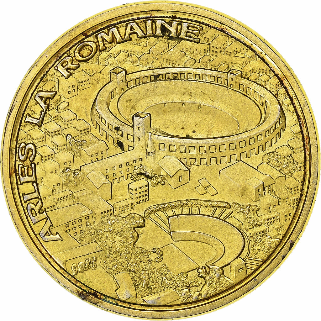 France, Jeton, Camargue - Arles la Romaine, Cupro-nickel Aluminium, TTB
