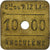 France, Jeton, Société du Riz La Croix, 1000 Cahiers, Laiton, TTB