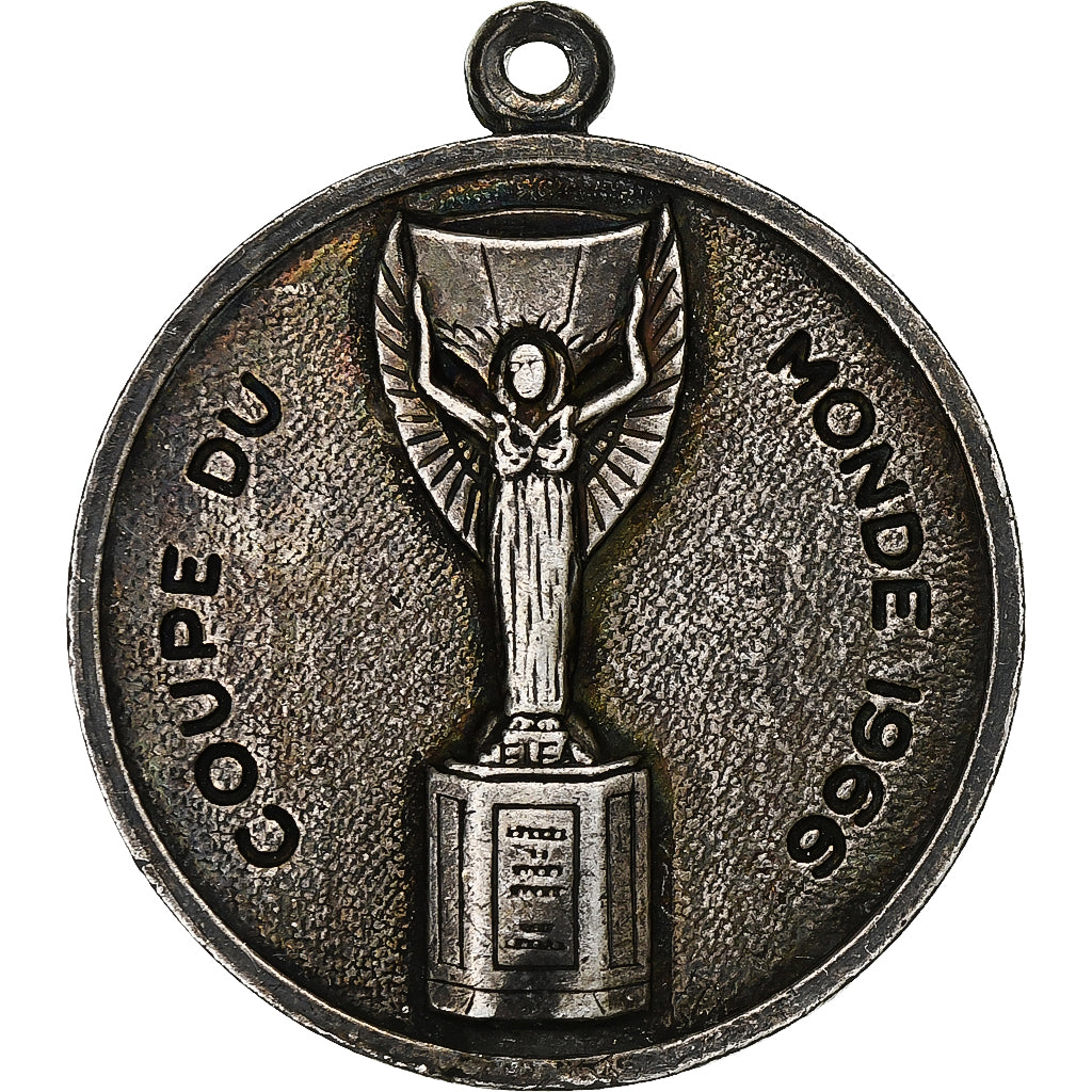 France, Médaille, Coupe du monde FIFA, 1966, Bronze argenté, Jules Rimet, SUP