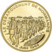 Francia, medaglia, Débarquement de Normandie, Rame dorato, FDC