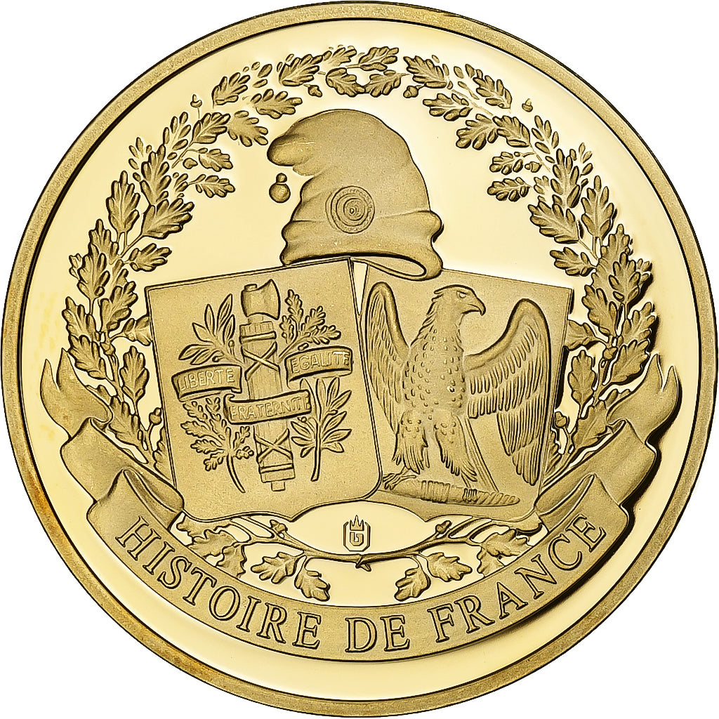 Francia, medaglia, Débarquement de Normandie, Rame dorato, FDC