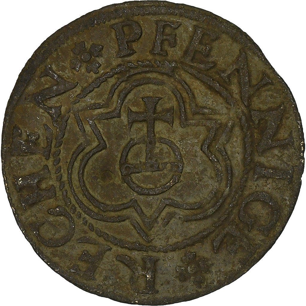 Deutschland, betaalpenning, Nuremberg, Jeton de Compte, Messing, Damianus