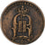 Suécia, Oscar II, 5 Öre, 1887, Bronze, EF(40-45), KM:736