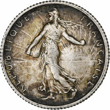 Frankreich, Franc, Semeuse, 1917, Paris, 1 Franc, Silber, SS+, Gadoury:467
