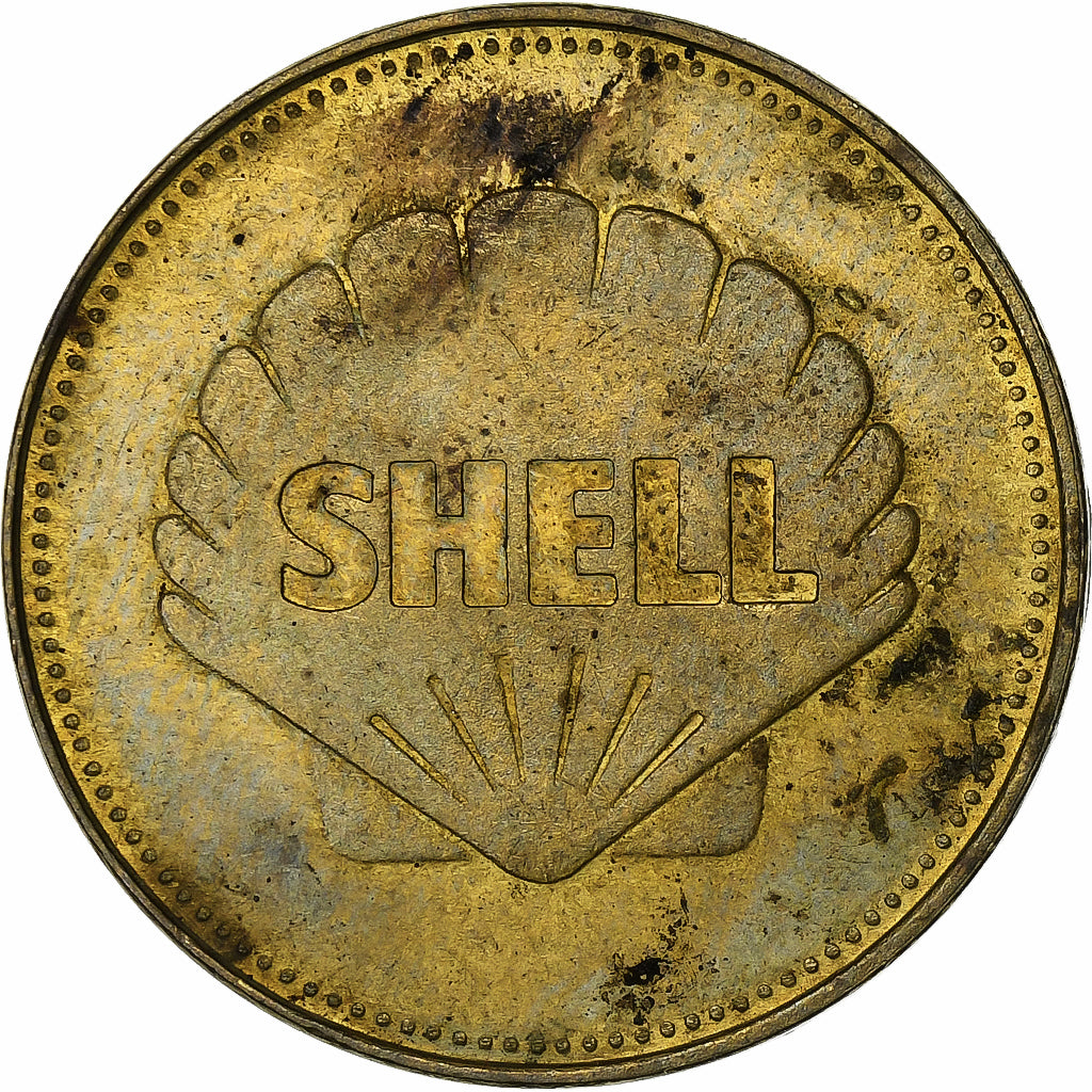 França, Token, Collection Shell, Apollo 11, Ciências e Tecnologia, VF(30-35)