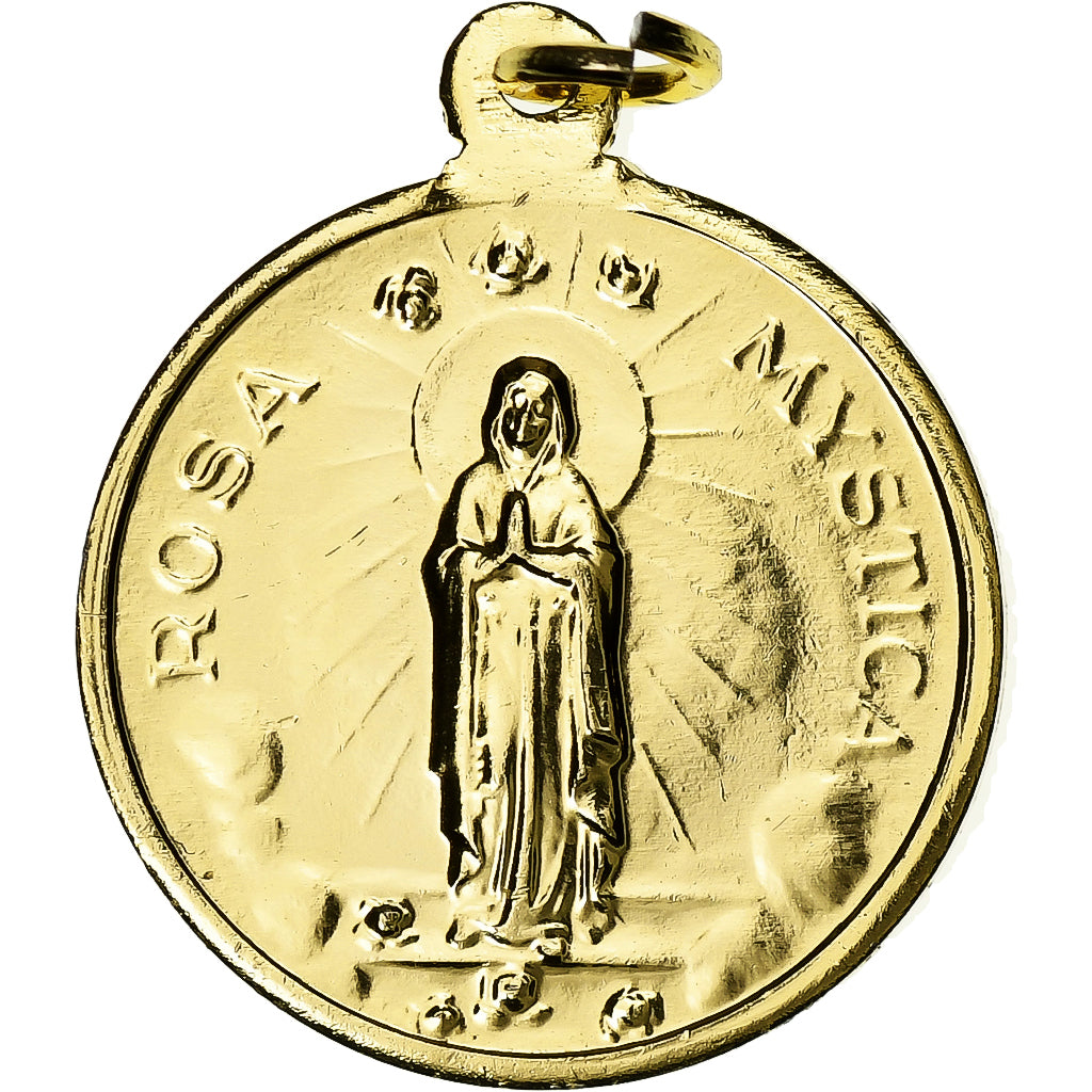France, Medal, Rosa Mystica, Copper-Aluminum, MS(63)