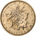 Francja, 10 Francs, Mathieu, 1974, Paris, Mosiądz niklowy, MS(65-70)