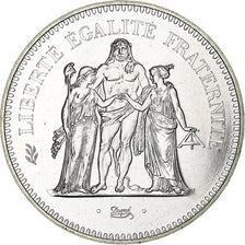 France, 50 Francs, Hercule, 1979, Paris, Silver, MS(65-70), Gadoury:882